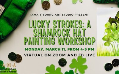 Lucky Strokes: A Shamrock Hat Painting Workshop with Young Art Studio